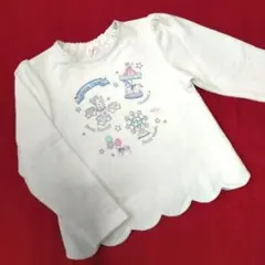 【新品】メゾピアノmezzo piano 遊園地柄トレーナー 120