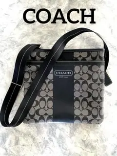 【COACH】コーチ シグネチャー　ショルダー　メッセンジャー　バッグのサムネイル