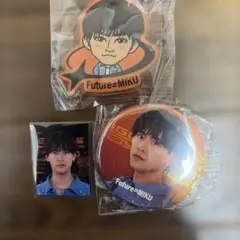 BALLISTIKBOYZ 深堀未来 証明写真 ステッカー缶バッジフラッグアクセ
