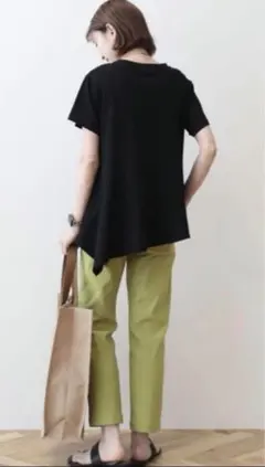 AMERICAN HOLIC 裾フレア切り替えカットプルオーバー