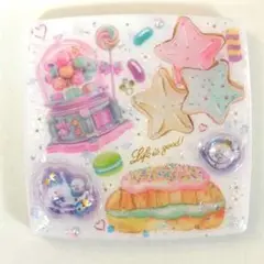 シマエナガ　ユニコーン　コンパクトミラー　レジン　ゆめかわ　スイーツ