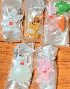 ノンタン　めじるしアクセサリー２　全５種コンプリートセット　ガチャ