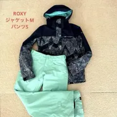 値下げ‼️人気 ROXY スノーボード スキー ウェア ジャケットM パンツS