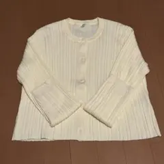 ユニクロ GIRLS ウォッシャブルニットリブカーディガン 160cm