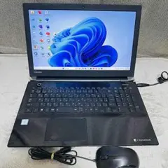 S124 TOSHIBAノートパソコンSSD第6世代WEBカメラWindow11 - メルカリ