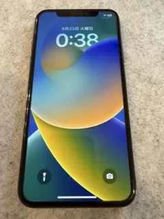 【美品】SIMフリー iPhone X スペースグレイ 64GB