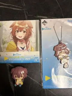 【一番くじ】戌神ころね ちょこのっこ キャンバスボード ラバーチャーム