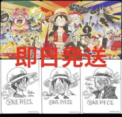 美品】PSA鑑定向けワンピースルフィ尾田先生 イラストサインナツコミ3