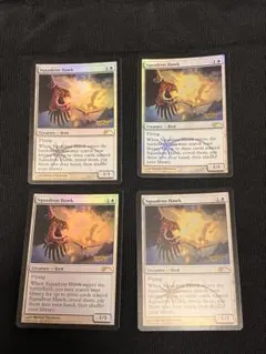 MTG【squadron Hawk/戦隊の鷹】英語 foil FNM