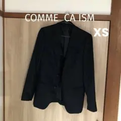 COMME CA ISM 黒 ビジネススーツジャケット XS