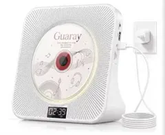 CDプレーヤー ステレオスピーカー内蔵 MP3対応 給電式 cdプレイヤー