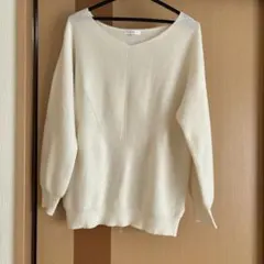 THE SHOP TK 長袖　レディース　トップス　アイボリー