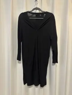 UNIQLO ブラック ロングカーディガン 長袖