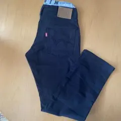 EDWIN ブラック スリムフィットパンツ