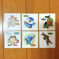 ポケモンパンシール 6枚セット