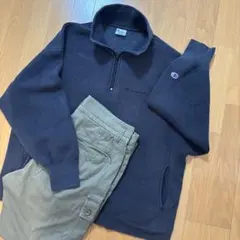 Champion Reverse Weave Warmup M グレー肉厚ヘビー