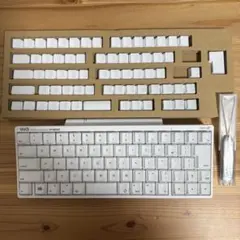 HHKB HYBRID Type-S JIS／雪 無刻印キートップ付きのサムネイル
