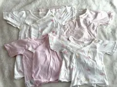 ベビー肌着 短肌着 4枚セット
