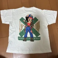 荒野の少年イサム 70s 昭和レトロ アニメ トリム リンガーT キッズ 