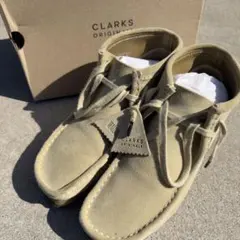 CLARKS ORIGINAL ワラビー ブーツ メープル モカシン