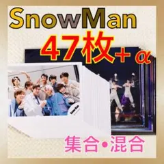 【公式写真47枚+ステフォ12枚】　Snow Man　集合、混合　　L448