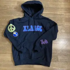 X-LARGE 刺繍パーカー