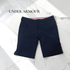 UNDER ARMOUR ハーフパンツ【MD】スポーツ ロゴ ゴルフ A194