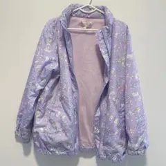 キッズ　130 マザウェイズ　紫 ジャケット　ジャンパー　ポケッダブル