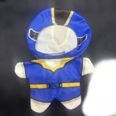 ヒーロー ガチャガチャ　ぬいぐるみ　推しぬい専用　戦隊スーツ　ブルー