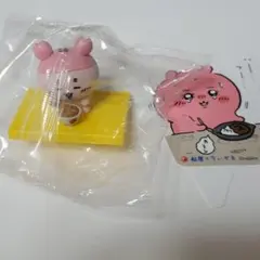 ちいかわ 松屋 松のや カレー フィギュア カニちゃん 古本屋 ピック付き
