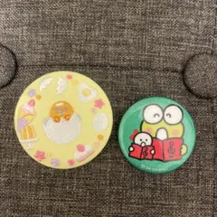 ぐでたま　けろけろけろっぴ　缶バッジ