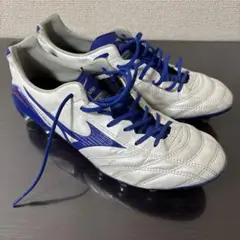 Mizuno サッカーシューズ ホワイト/ブルー