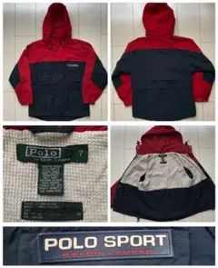 90s POLO SPORT ポロスポーツ ラルフローレン マウンテンパーカー