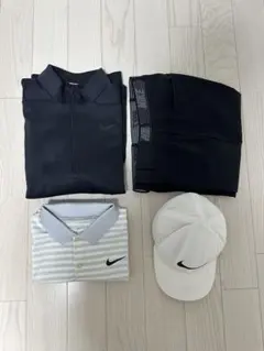 NIKE GOLF シャツ、ジャケット、パンツ、キャップ　4点セット