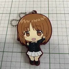 ガルパン みほ　ラバーストラップ