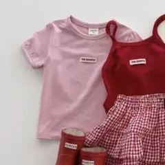 bonito color span Tシャツ 韓国子供服 110のサムネイル