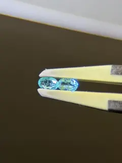 パライバトルマリン 2個で0.10ct - メルカリ