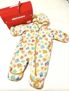 【新品】ミキハウス ホットビスケッツ スキーウェア ジャンプスーツ 70-80