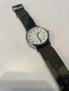 TIMEX 腕時計 カモフラージュ柄 ナイロンベルトのサムネイル