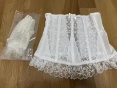 セモア ブライダルインナー　ウエストニッパー　手袋セット
