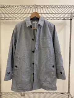 デラックス DELUXE ステントカラーコート Ｍ ブルーのサムネイル
