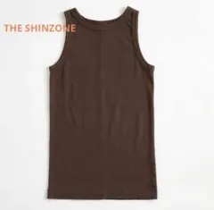 新品未使用【ザ シンゾーン/THE SHINZONE】ボーダー タンクトップのサムネイル