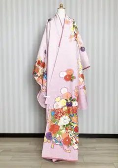 成人式 正絹 振袖 身丈168 身長163〜173㌢の方用 単品 - メルカリ