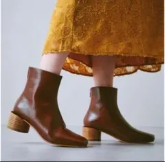 オリエンタルトラフィック★ラウンドヒールミドルブーツ