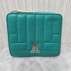 美品 LANVIN ベルシー キルティング 二つ折り財布