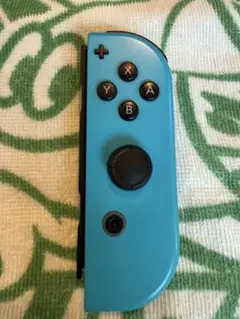 任天堂Switch 純正　ジョイコン　ネオンブルー　右