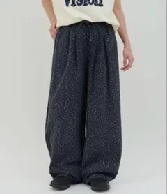 美品】Whim Gazette ウィム ガゼット 水玉 ドット柄パンツ - メルカリ