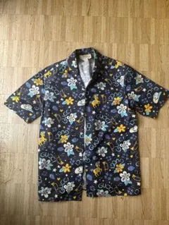 GUCCI 総柄 半袖シャツ コットン 44サイズのサムネイル