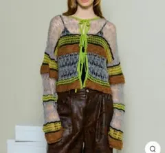 2way Ribbon Cardigan メゾンスペシャル