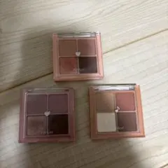 rom&nd アイシャドウパレット 3色セット